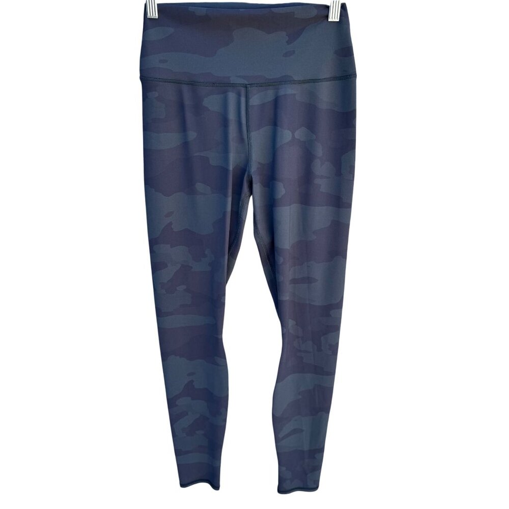 Alo Womens Camouflage Athletic Workout Stretch Leggings Activewear Pants M
